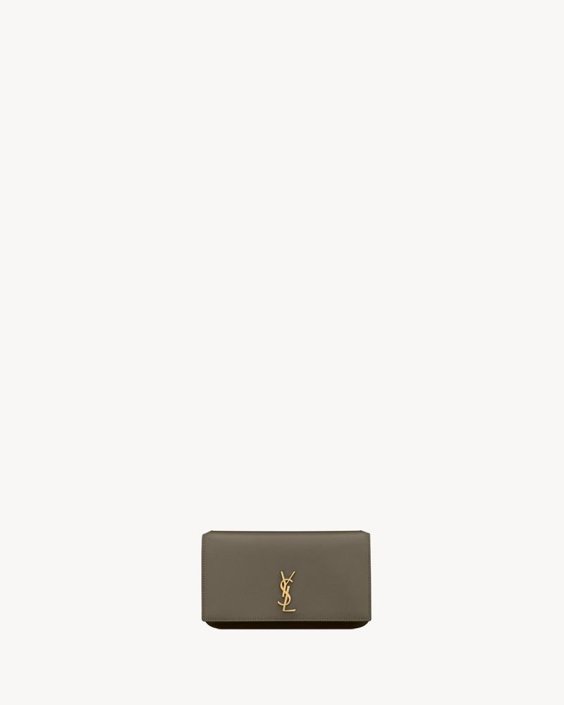 CASSANDRE PHONE HOLDER IN SMOOTH LEATHER 3