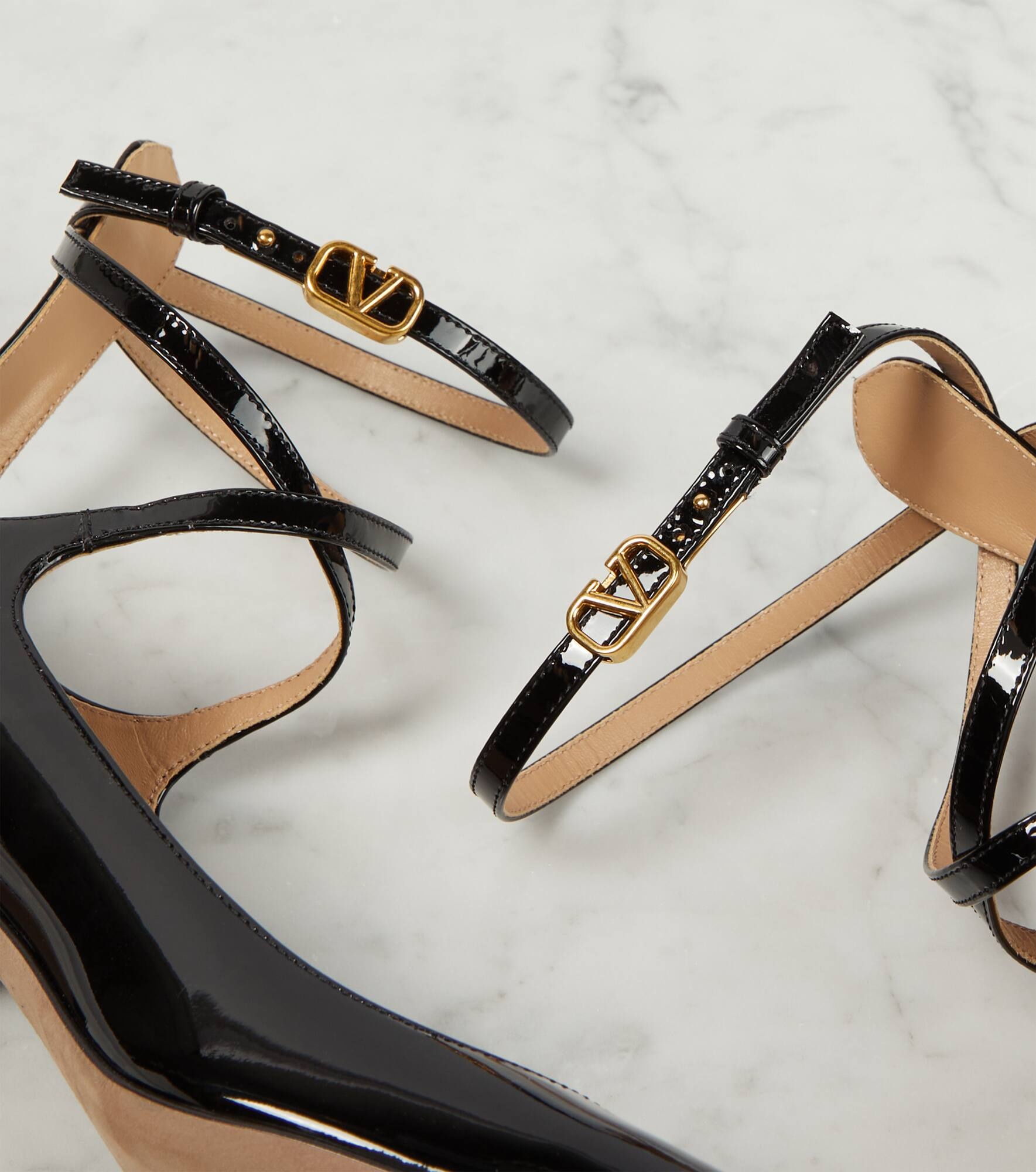 Tan-Go 60 patent leather pumps - 6