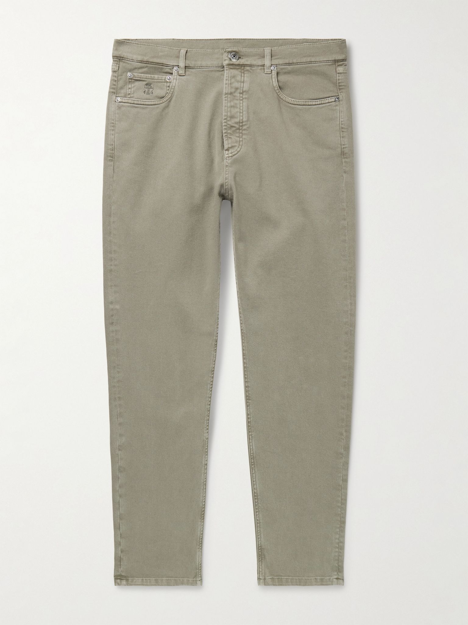 Slim-Fit Jeans Light gray - 1