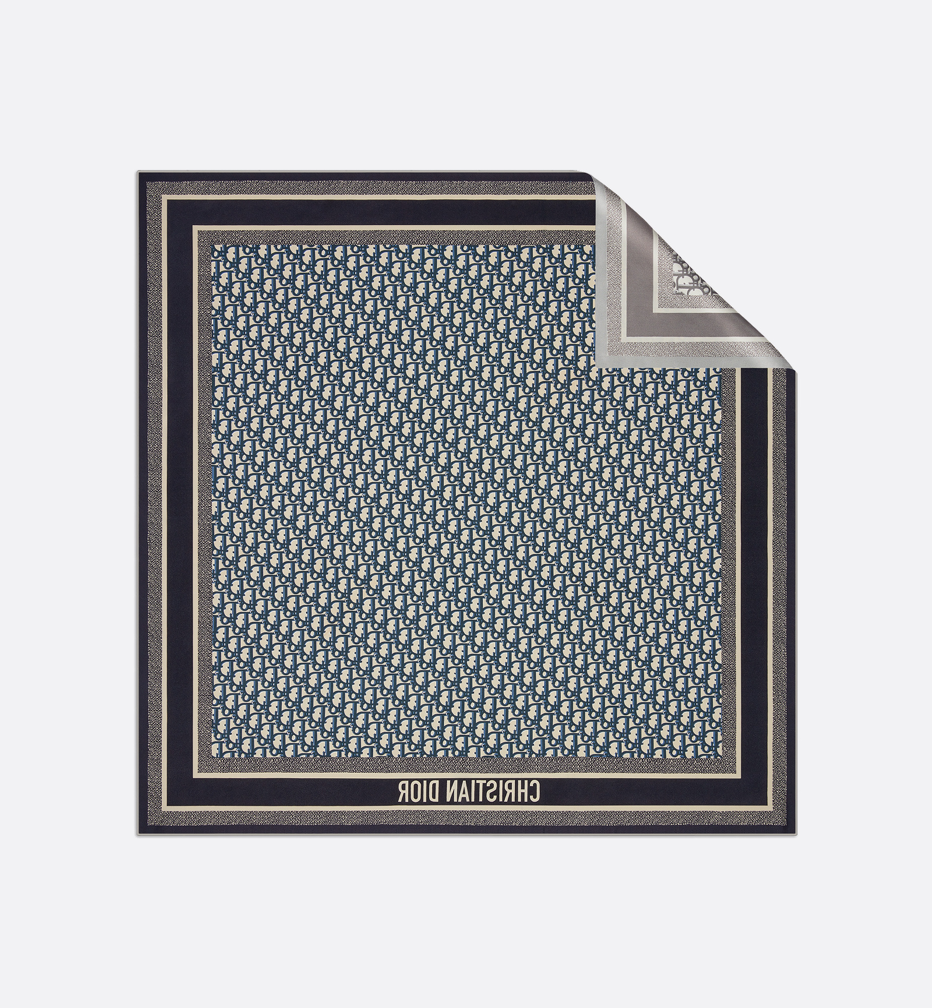 Dior Oblique Diortwin 90 Square Scarf - 4