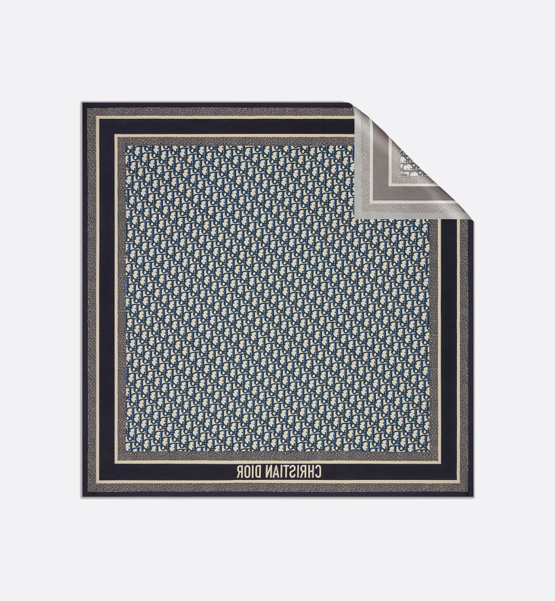 Dior Oblique Diortwin 90 Square Scarf 4