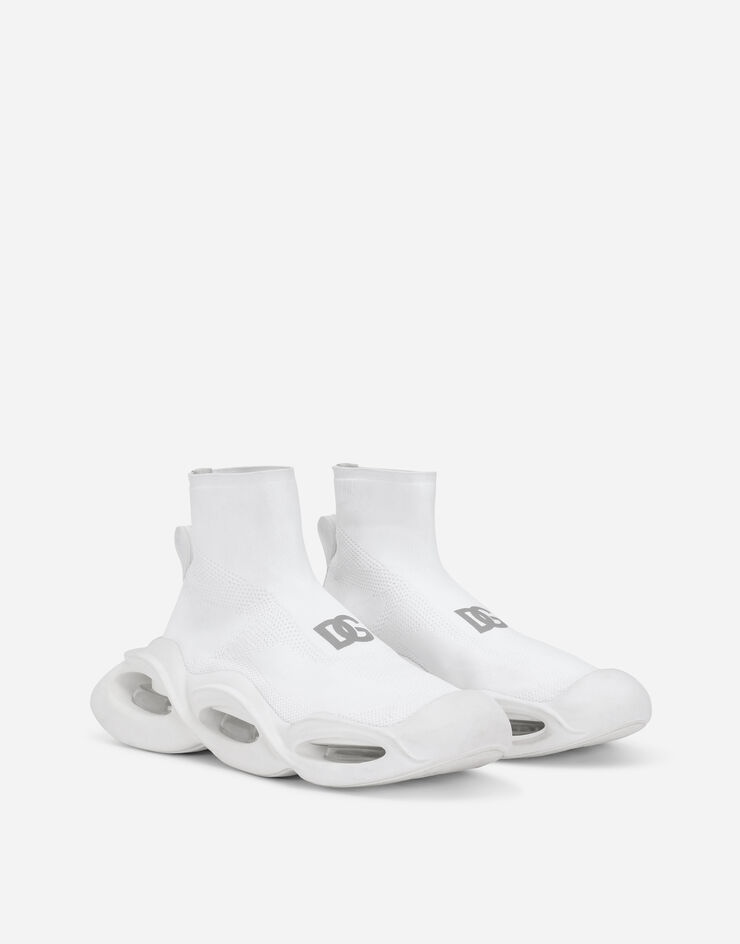 Stretch mesh Wave mid-top sneakers - 2