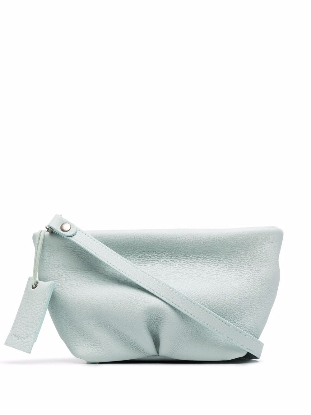 slouchy leather crossbody bag - 1