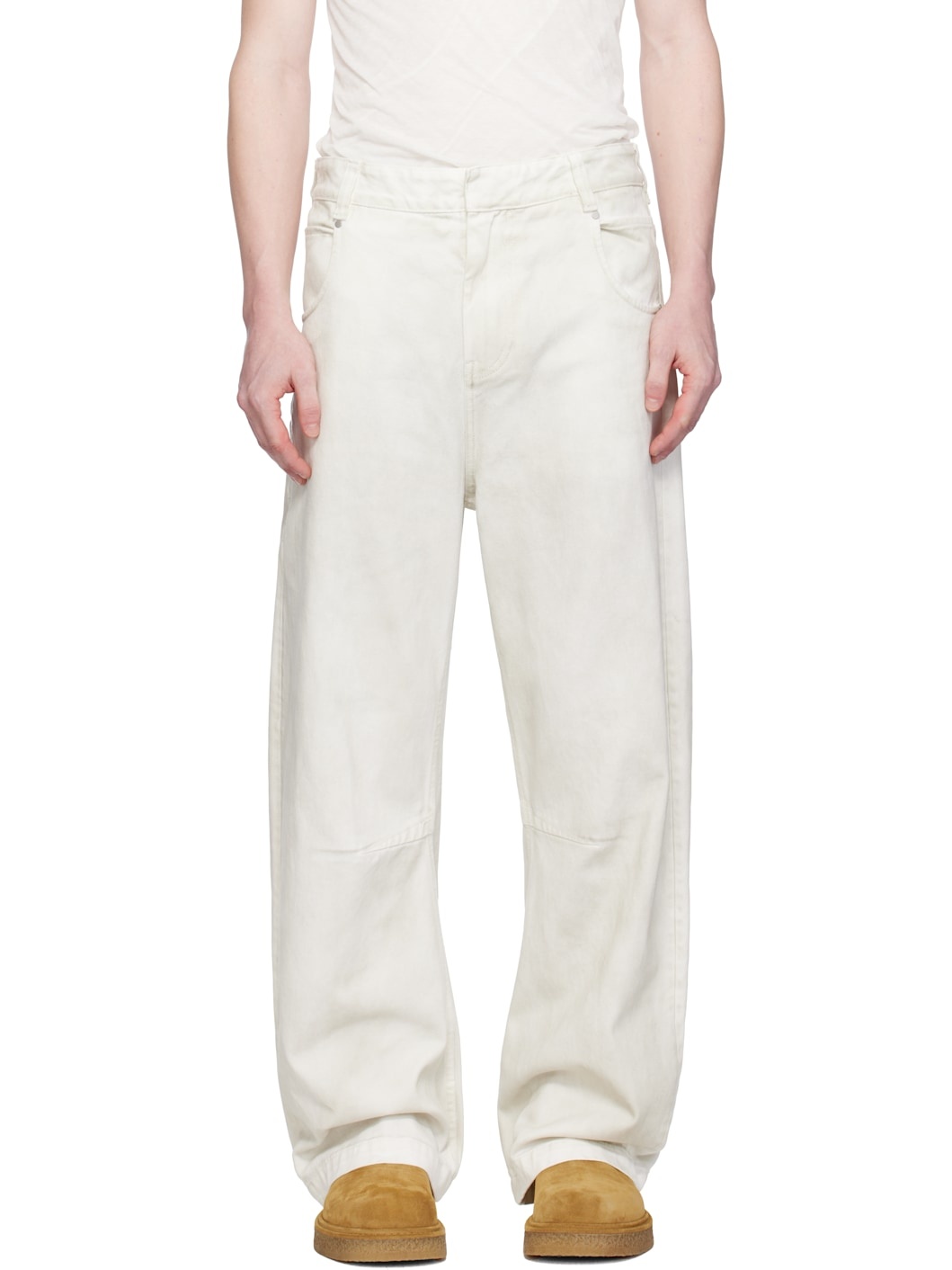 White Gem Jeans - 1