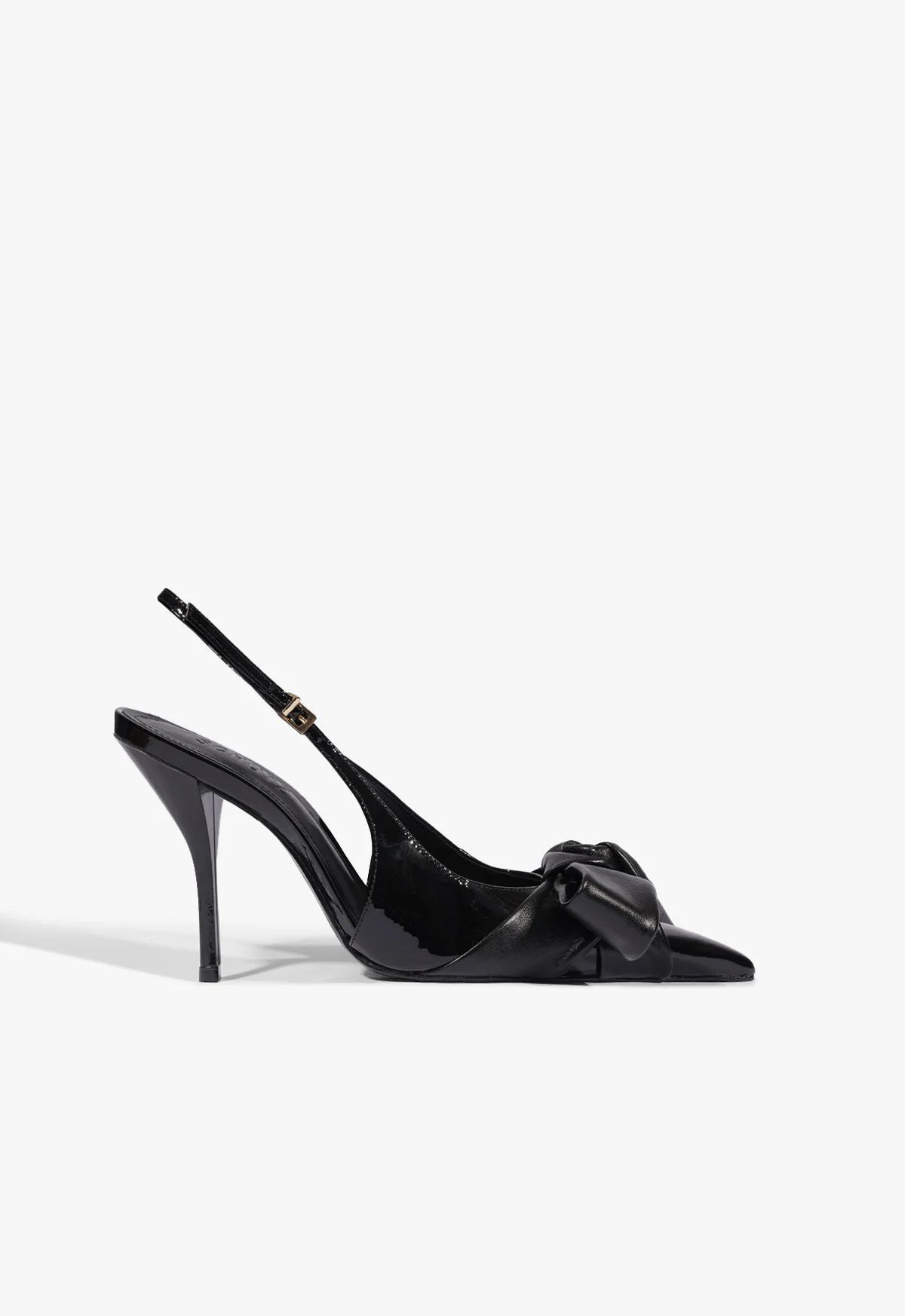 Liora Bow Patent Leather Pump - 1