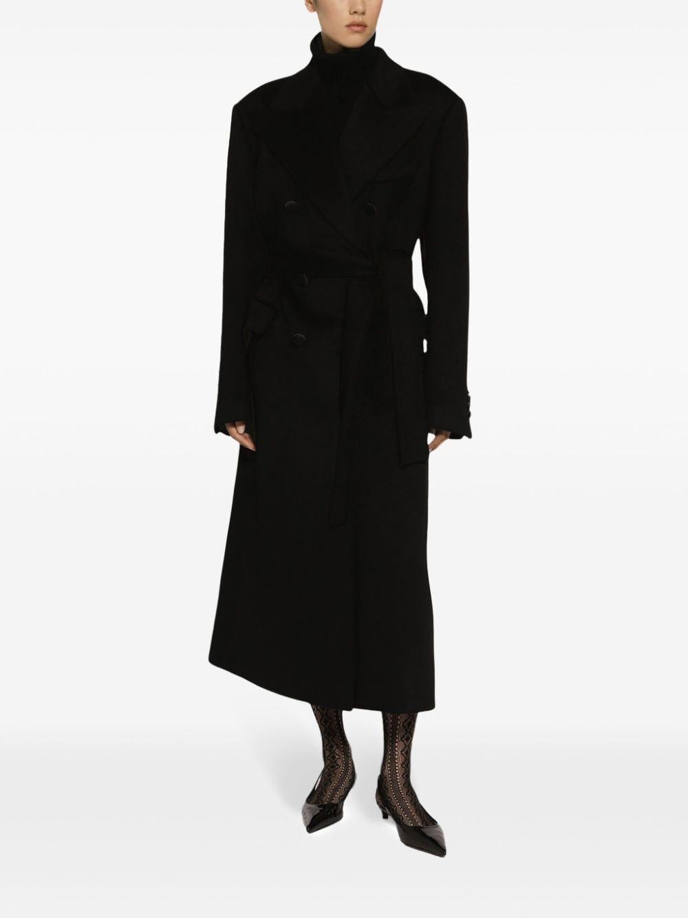 double-breasted coat - 2
