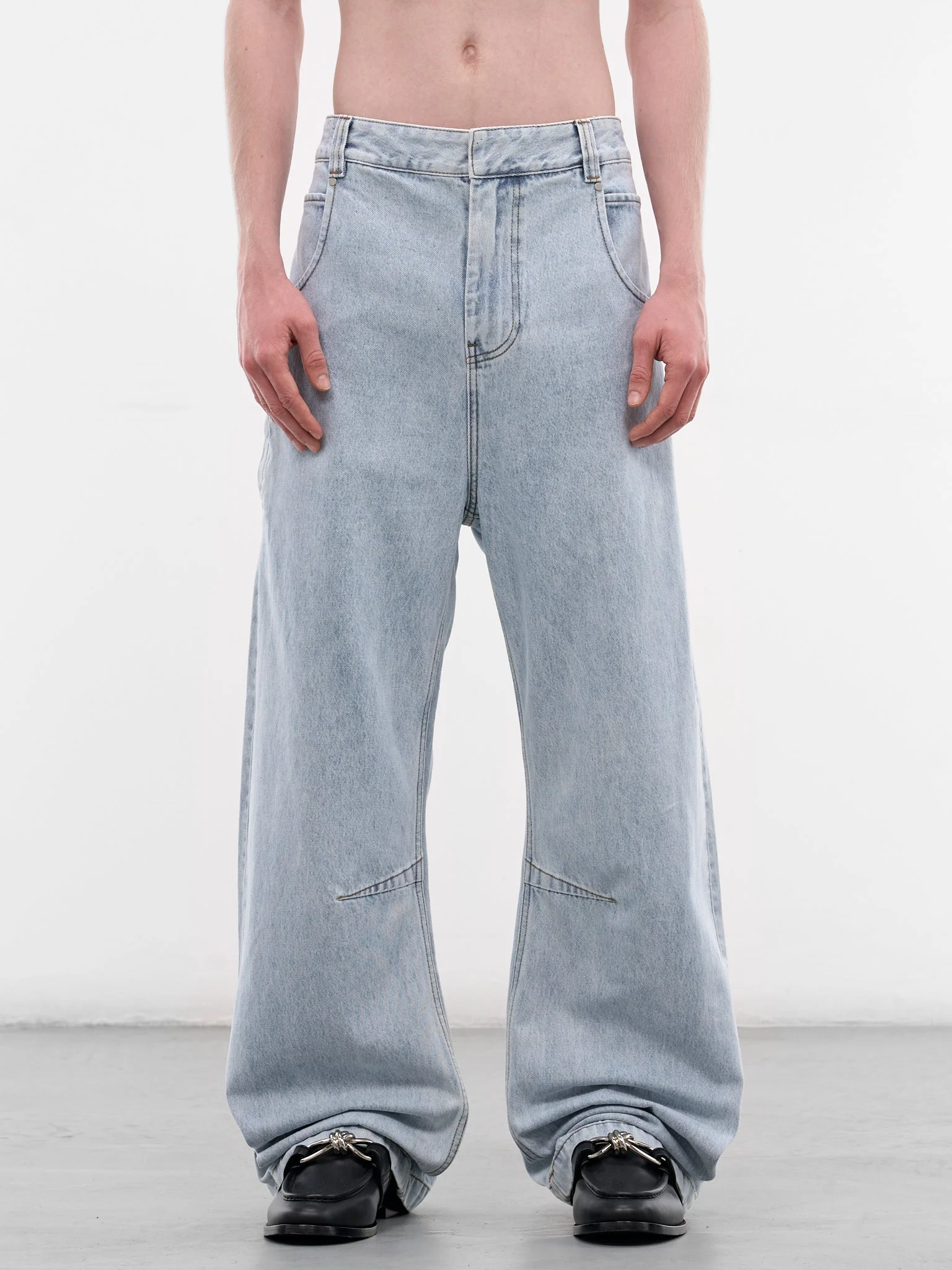 Blue Denim Gem Jeans - 1