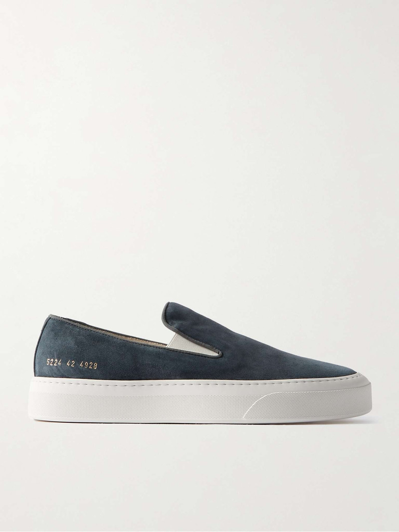 Suede Slip-On Sneakers 1