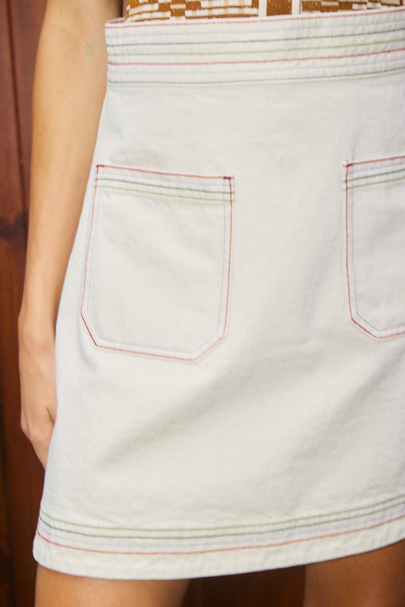 Norma Denim Mini Skirt 5