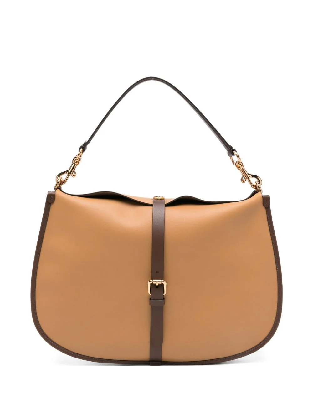 leather tote bag - 1