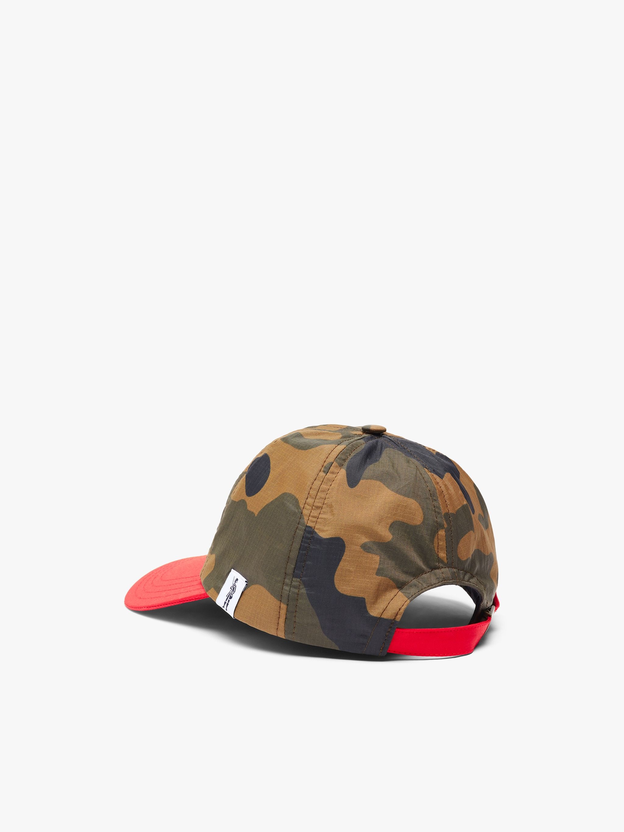 TIPPING CAMO CONTRAST RAINTEC & NYLON BASEBALL CAP | ACC-HA04 - 3