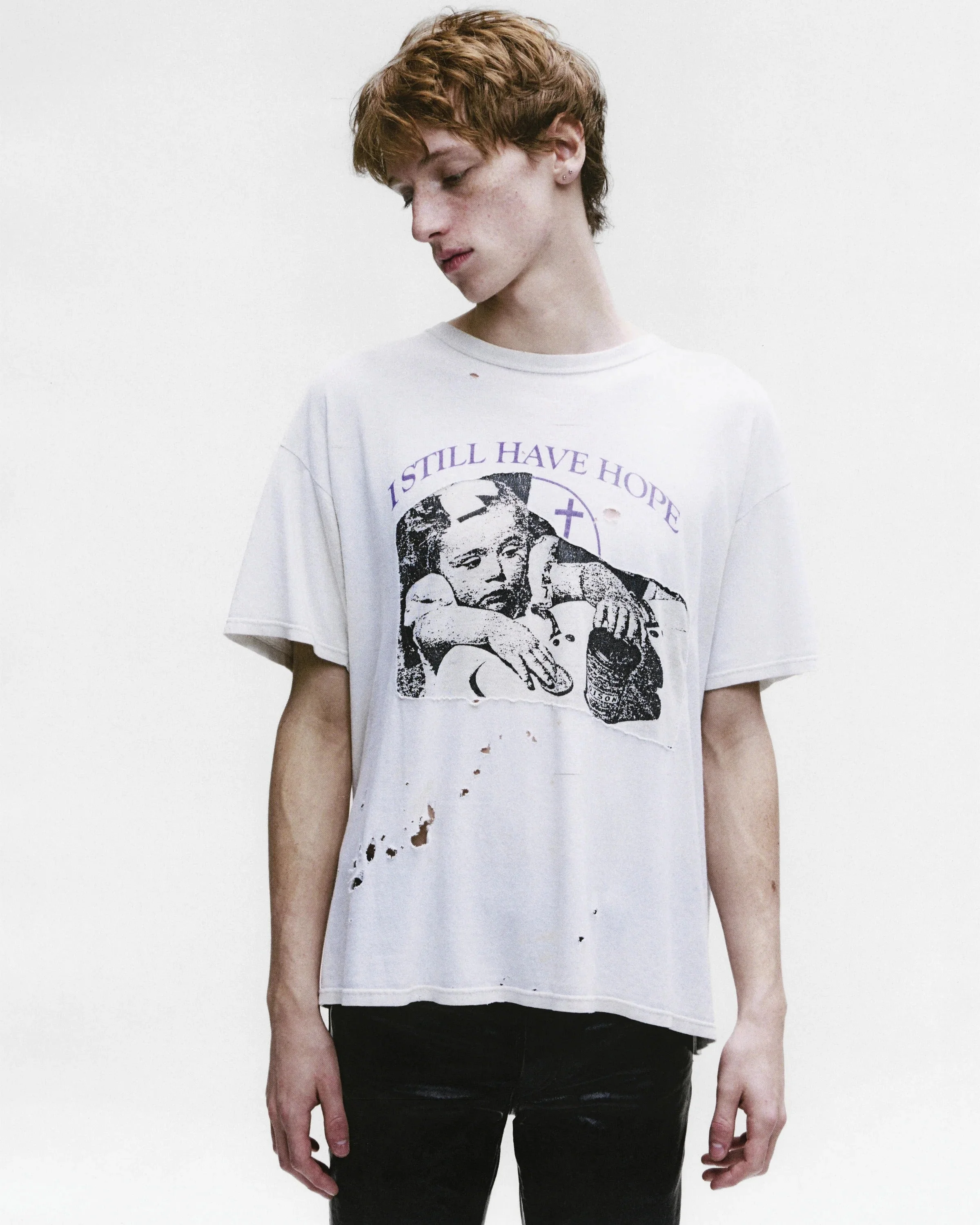 ENFANTS RICHES DEPRIMES - Men I Still Have Hope Assemblage T-Shirt - 1