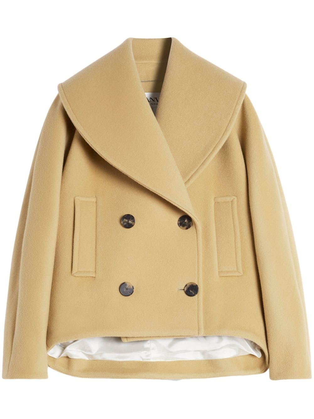 wide-lapels double-breasted jacket - 1