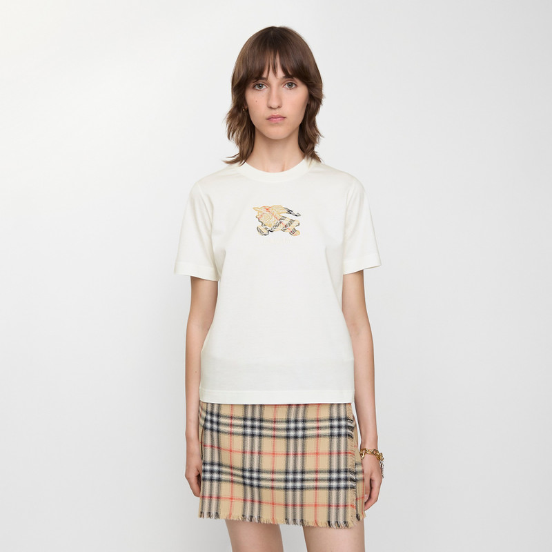 Burberry EKD Check Cotton T-shirt outlook