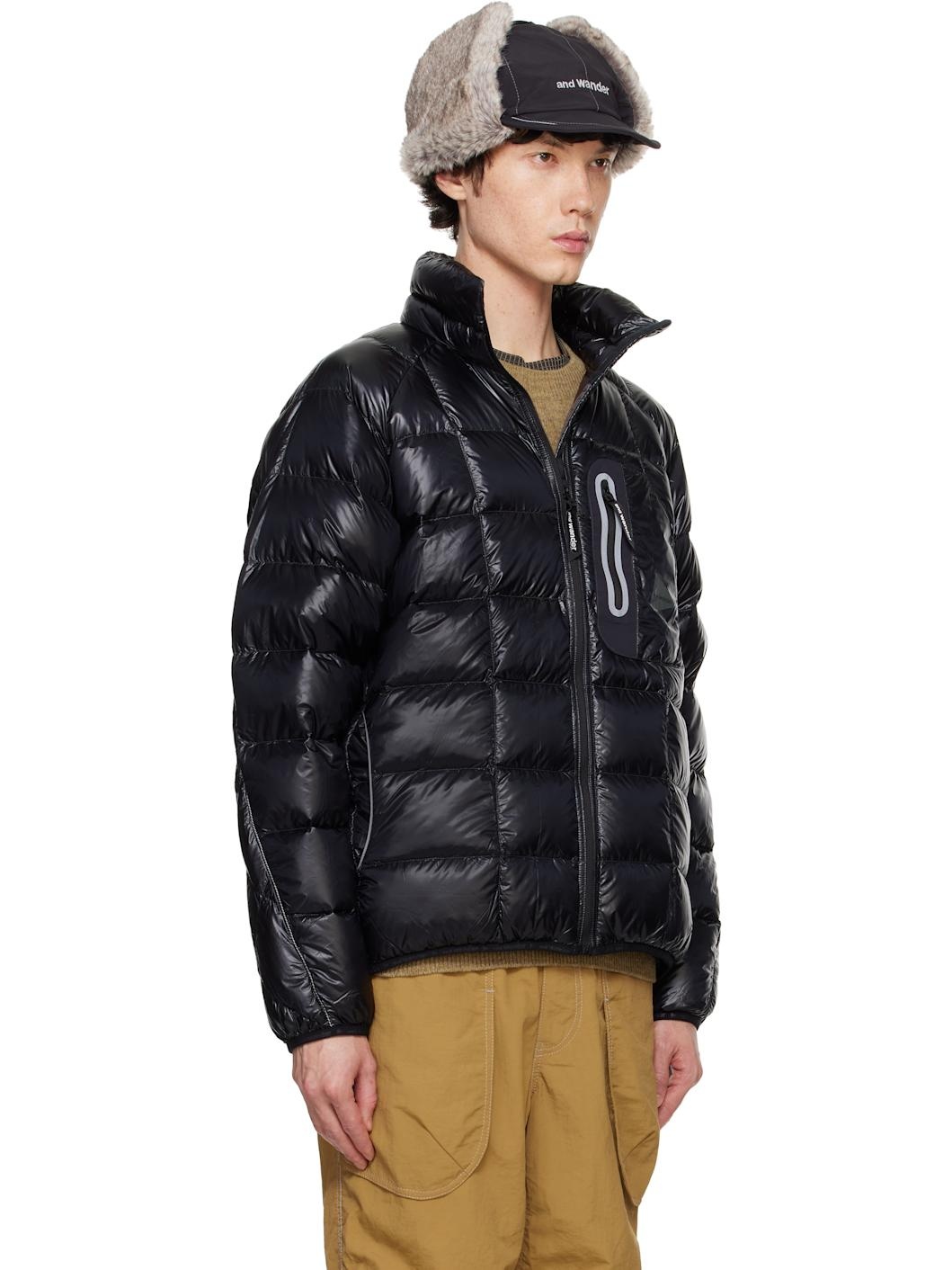 Black Diamond Stitch Down Jacket - 2
