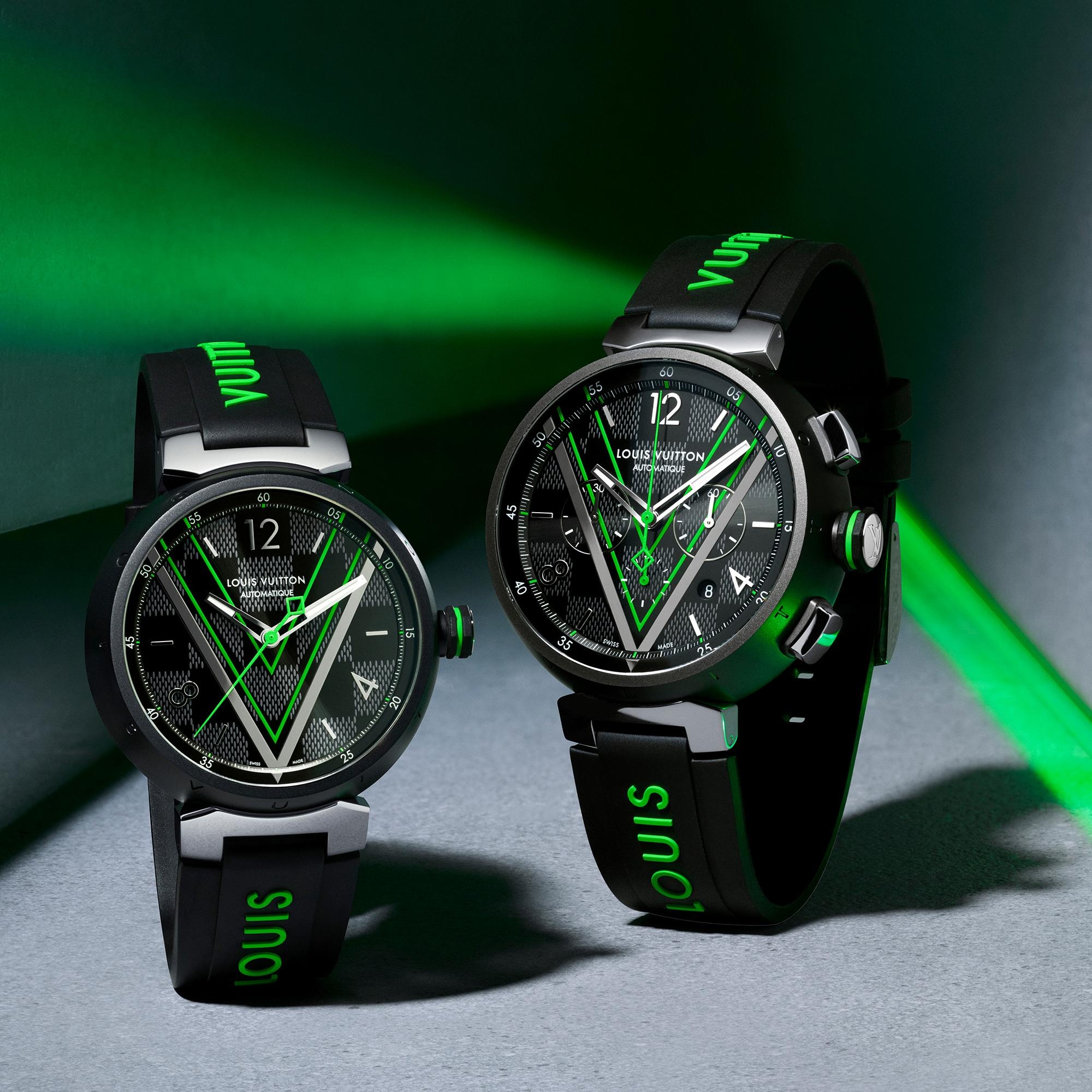 Tambour Damier Graphite Race - 3