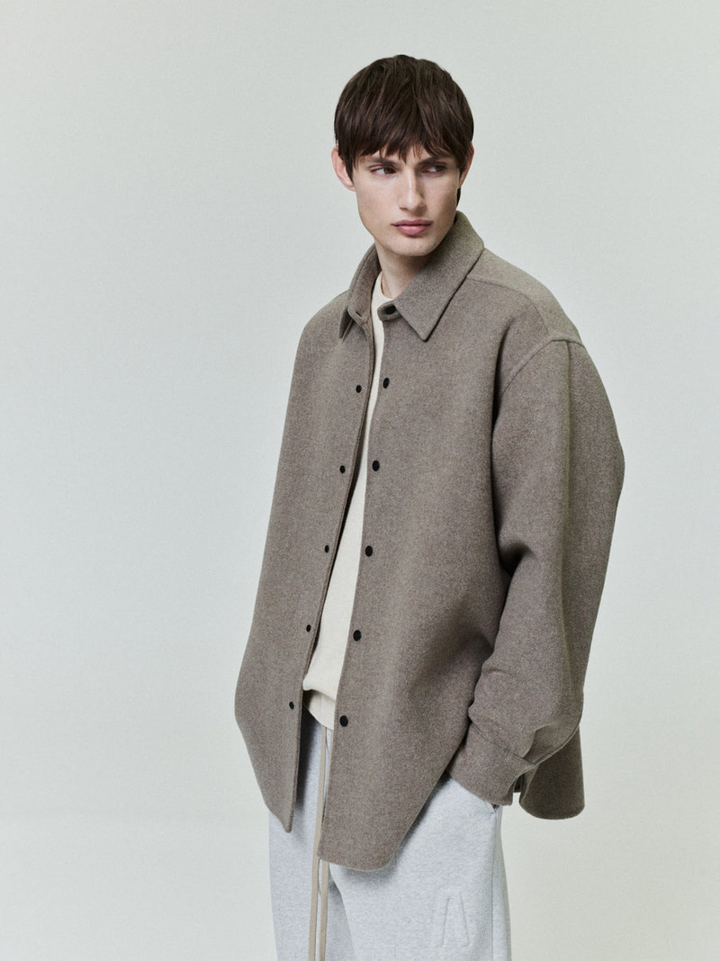 Fear of God Wool Cashmere Overshirt outlook