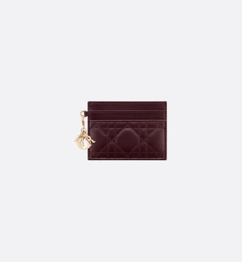 Lady Dior Freesia Card Holder 1