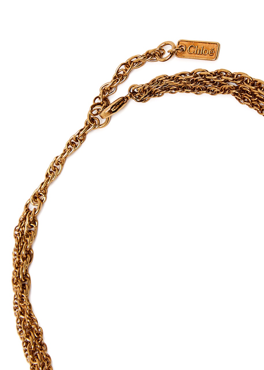 Chloe The Chloé Antique Pearls Embellished Necklace - 4