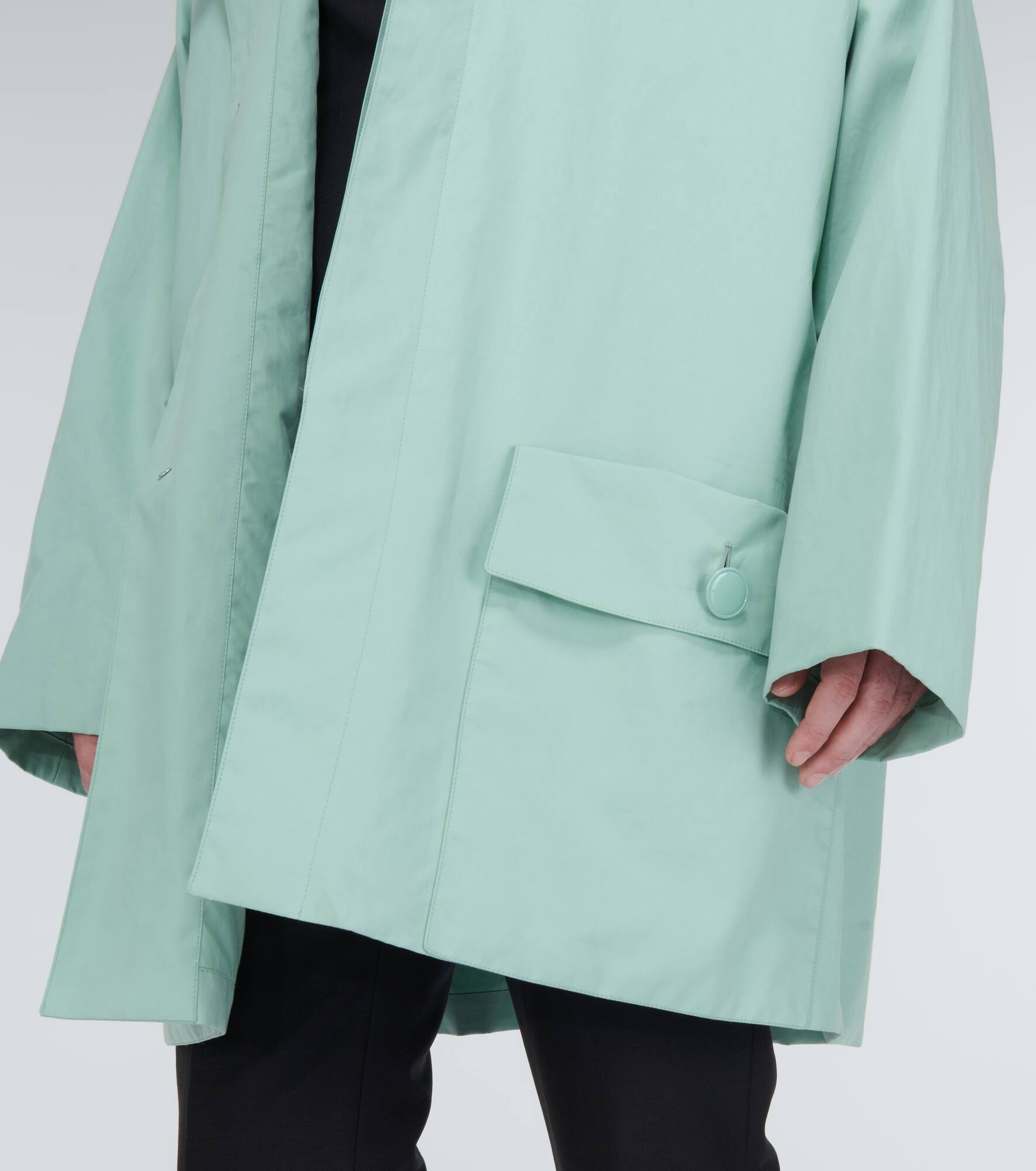 Cotton raincoat - 6