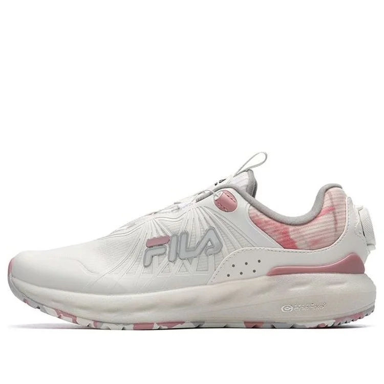 (WMNS) FILA Athletics Fleece Low-Top 'White Pink' A12W212210FWT - 1