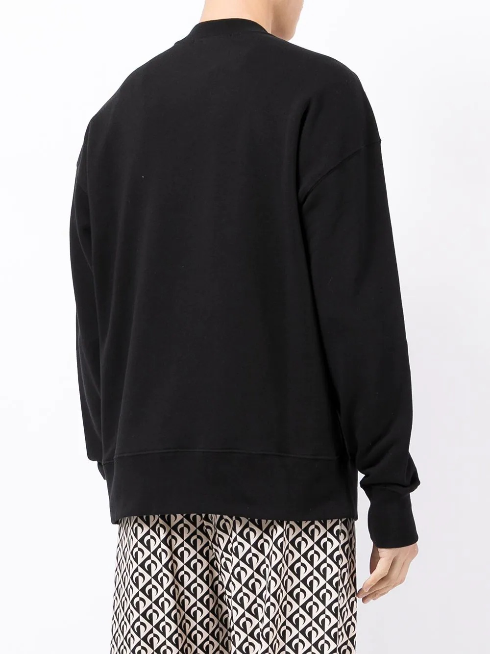 patch pocket sweatshirt - 4