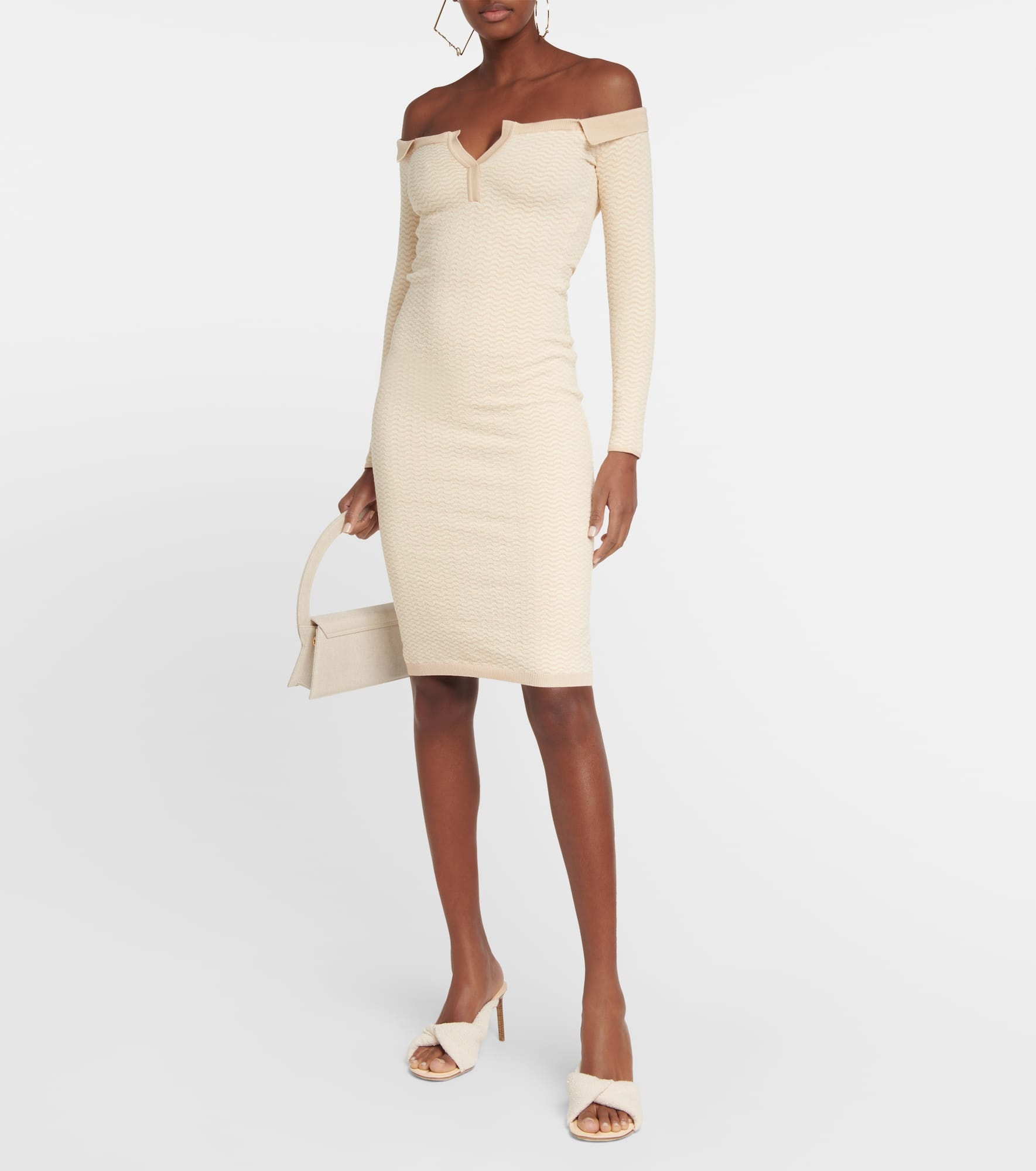 La Robe Pampero cotton-blend midi dress - 2