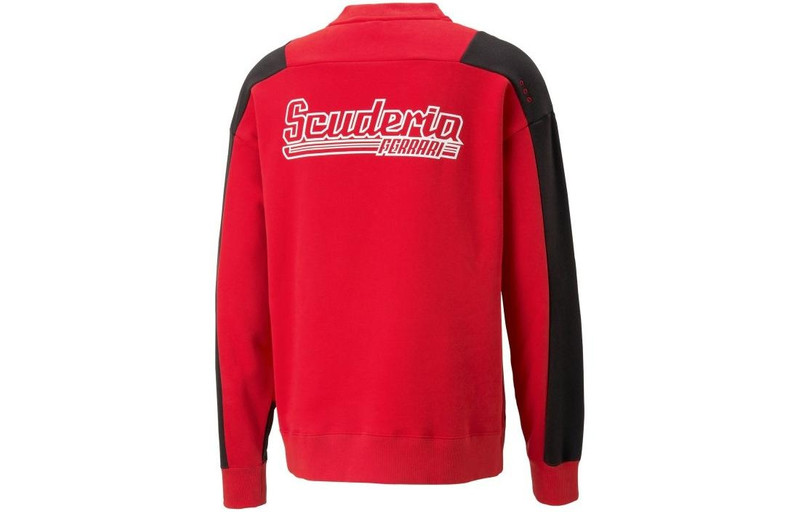 PUMA PUMA Scuderia Ferrari Statement Crew  Neck Sweatshirt 'Red' 538108-02 outlook
