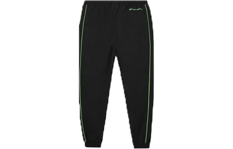 New Balance Trendy Apparel Pants 'Black Green' AMP03322-BK - 2