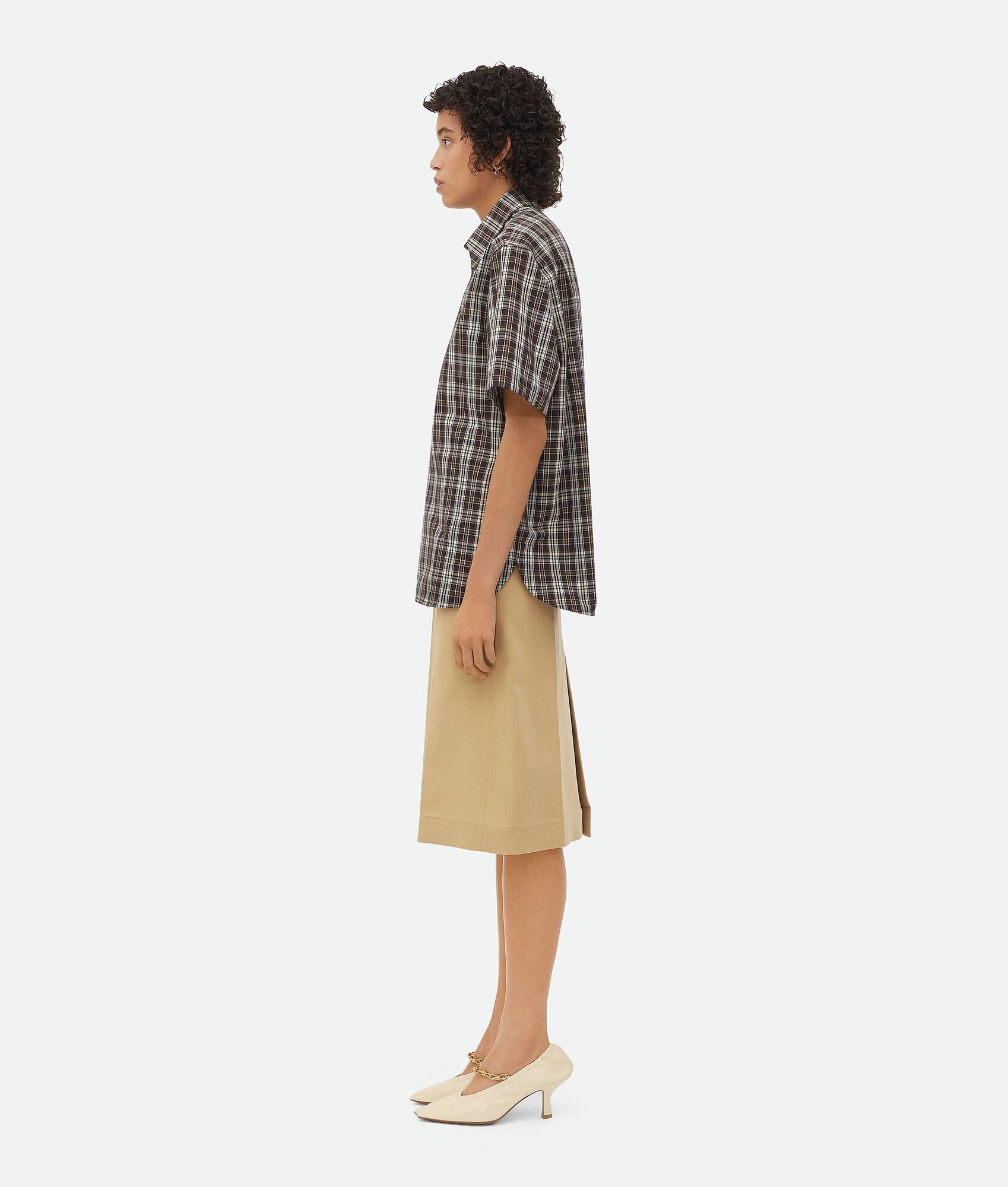 Checked Cotton Shirt - 2