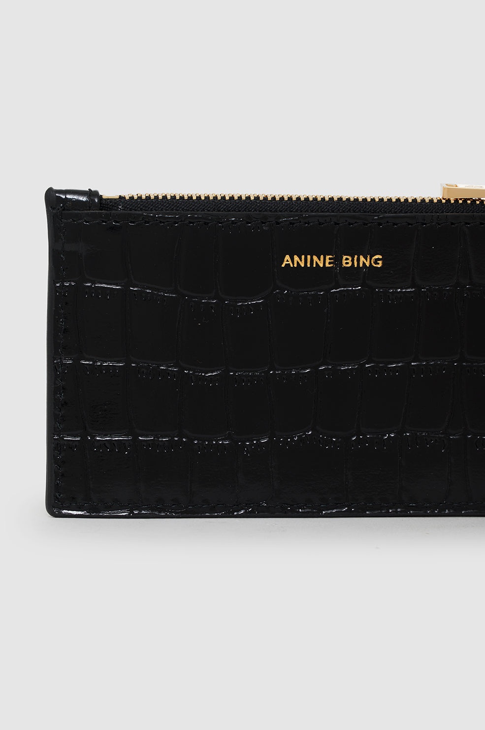 Lucy Card Holder - Black Embossed - 4