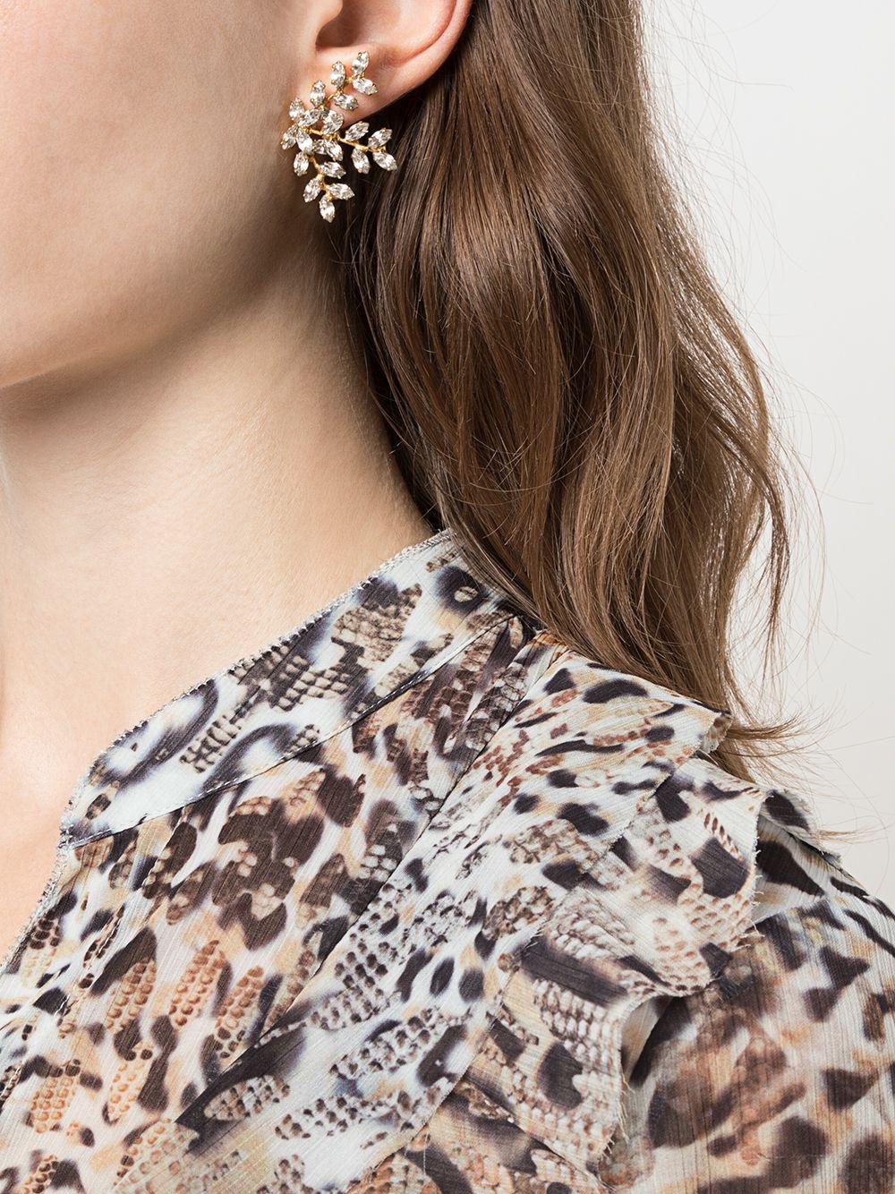 Vinette leaf earrings - 2