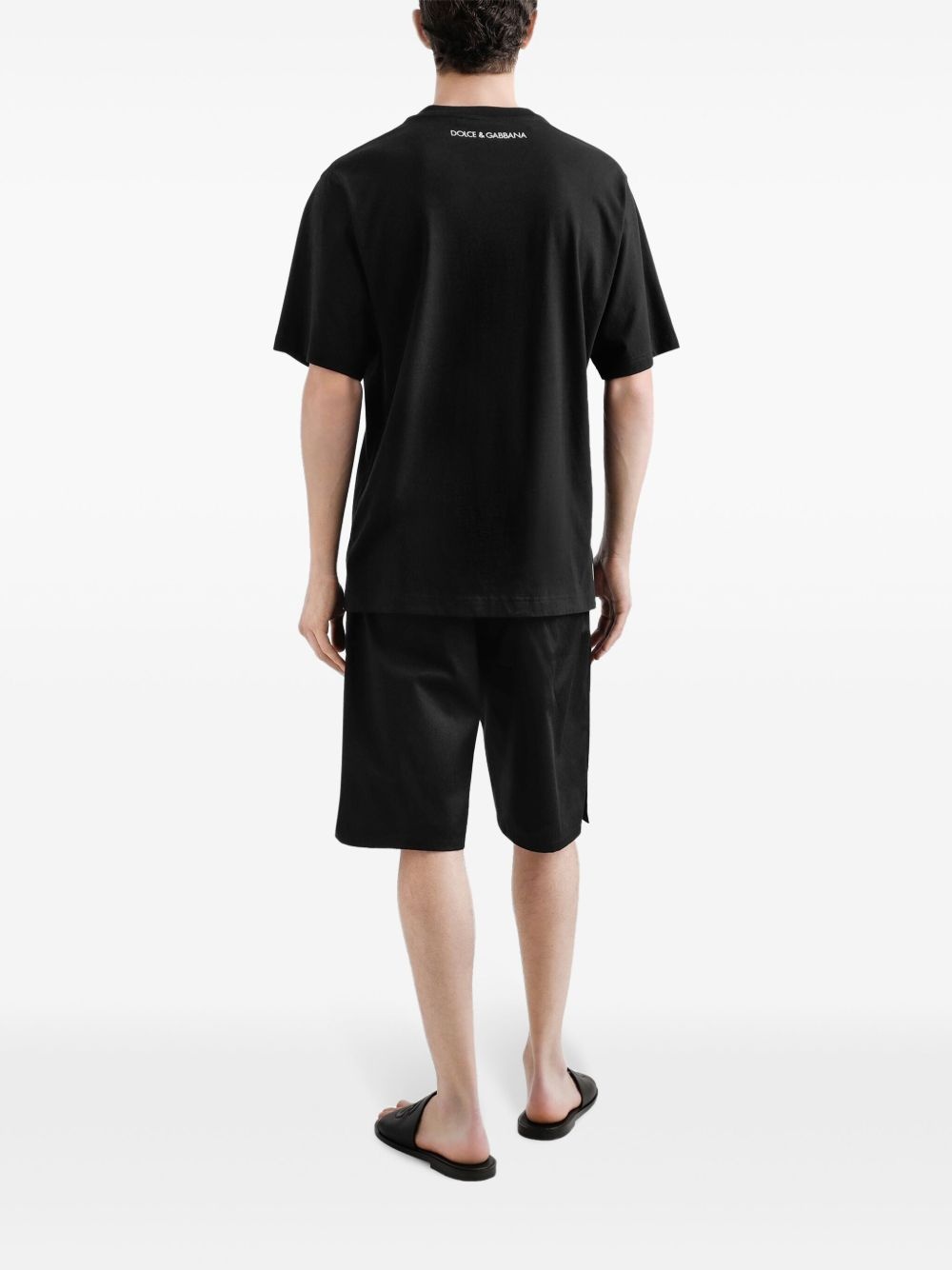 logo-print T-shirt - 3