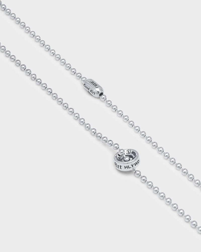 Iron Heart CS-BALAA-21 GOOD ART HLYWD Necklace AA at 21" - Sterling Silver outlook
