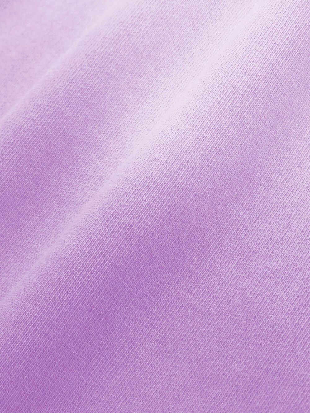gradient-effect cotton track shorts - 4