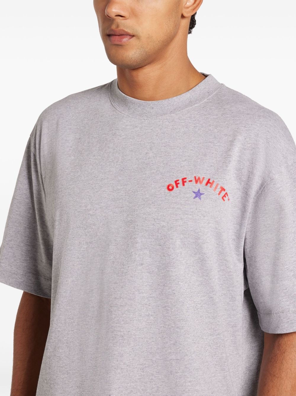 ☆typeservice☆ Soft Embroidery TShirt Off White 0698593_1148.jpg