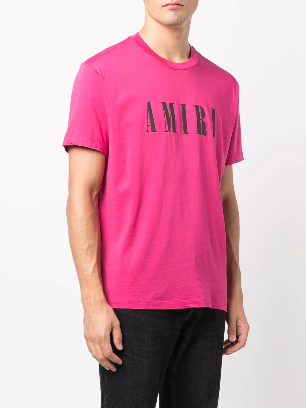 logo-print cotton T-shirt - 3