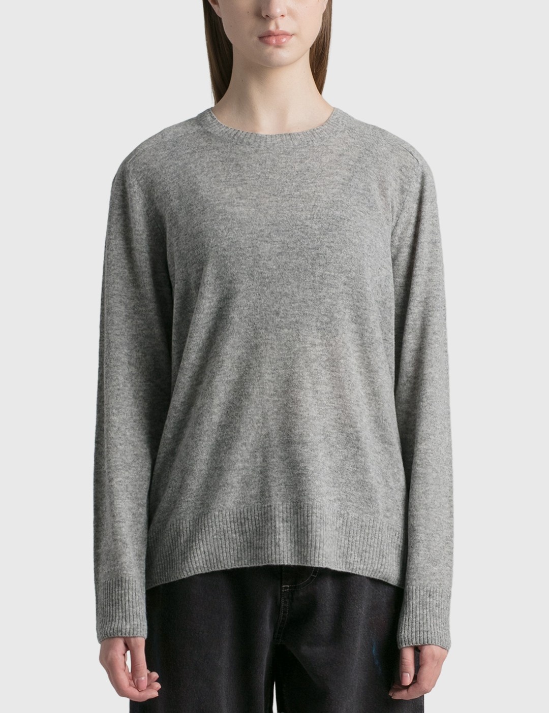 Maison Margiela WOOL BLEND CREWNECK SWEATER | REVERSIBLE