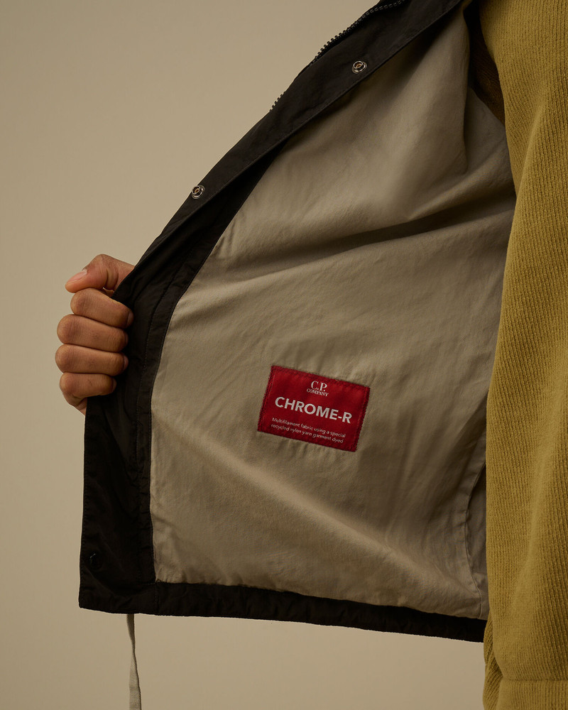 Chrome-R Graphic Zipped Overshirt 7