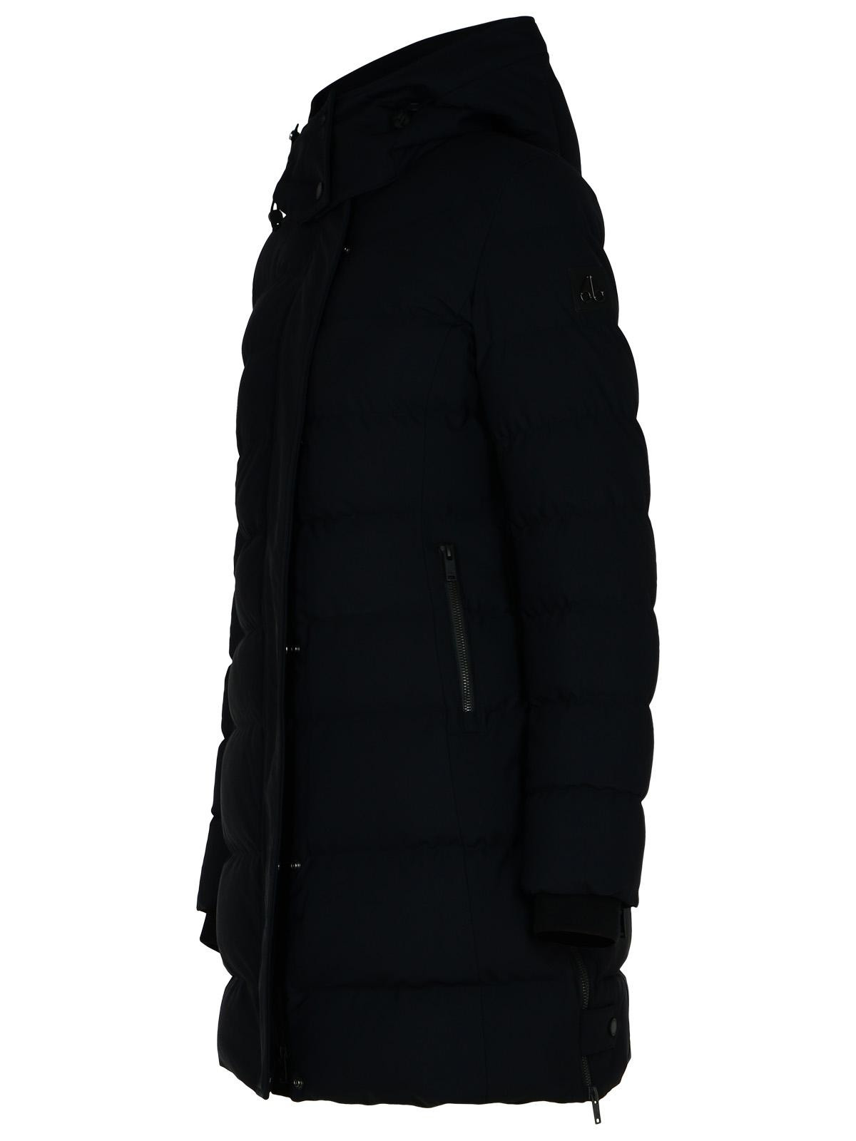 Moose Knuckles 'Watershed 3' Black Nylon Parka Woman - 2