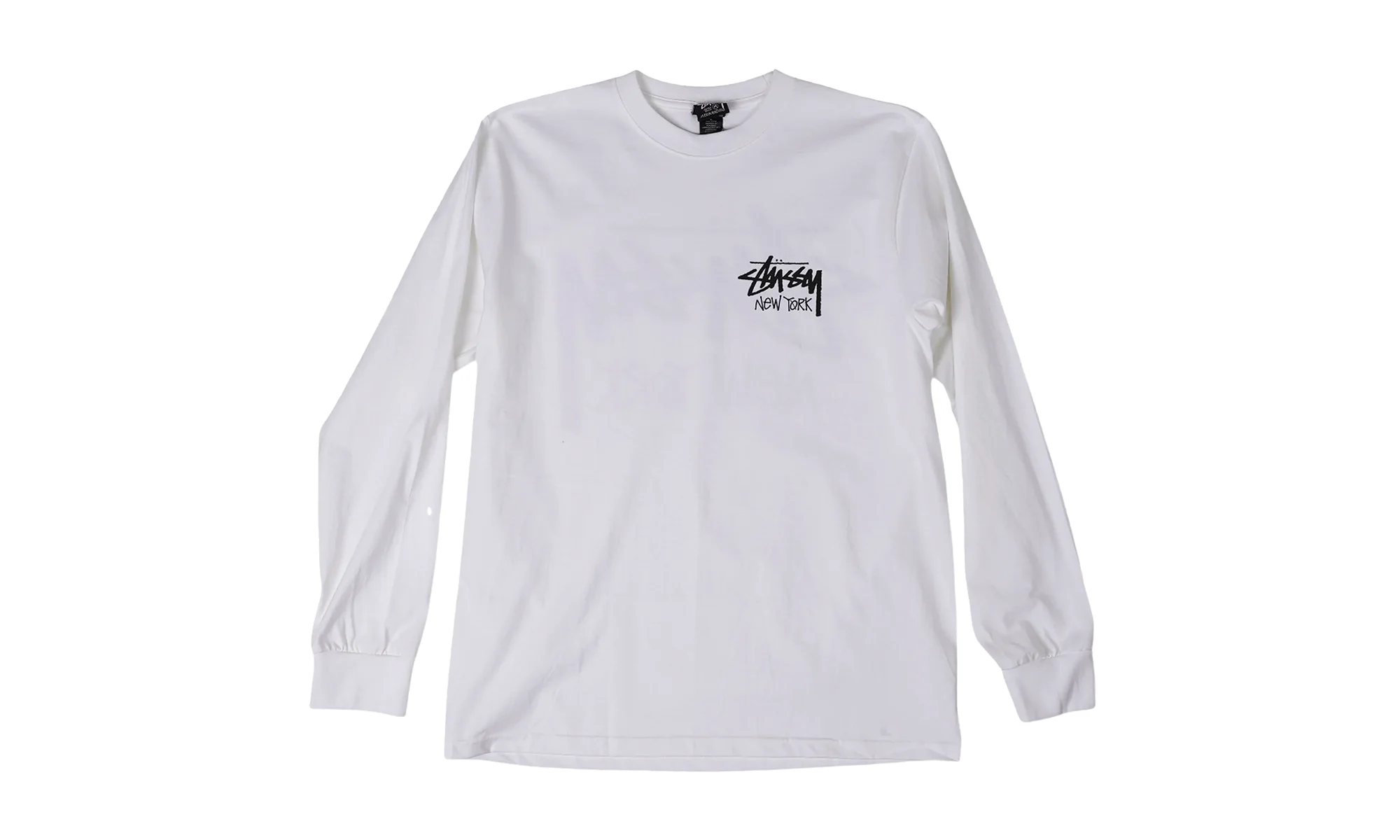 Longsleeve Tee "New York Exclusive - White" STUS11 - 1