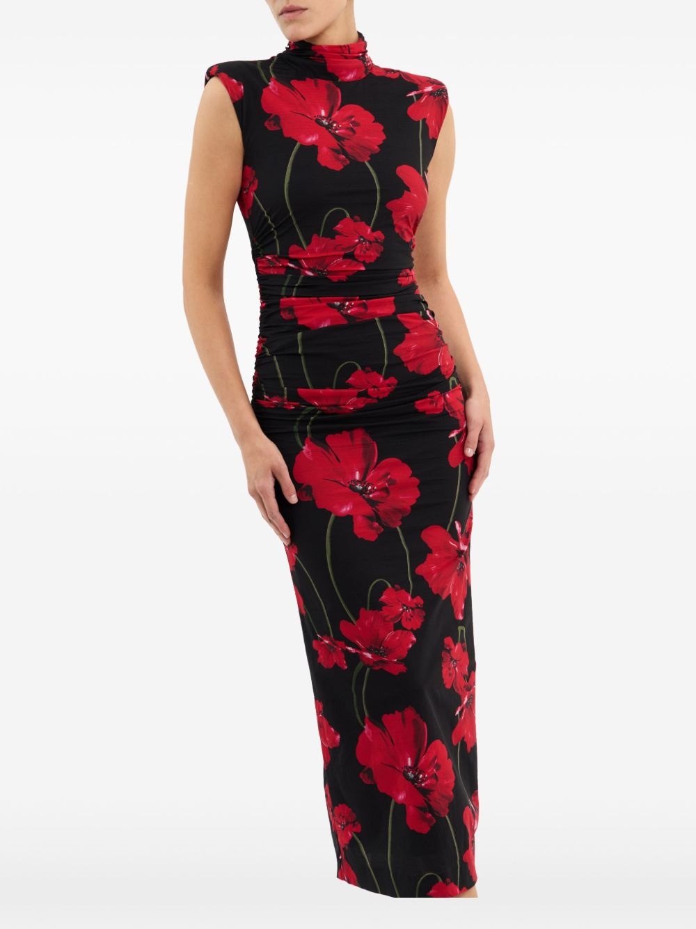Poppy Fields midi dress - 5