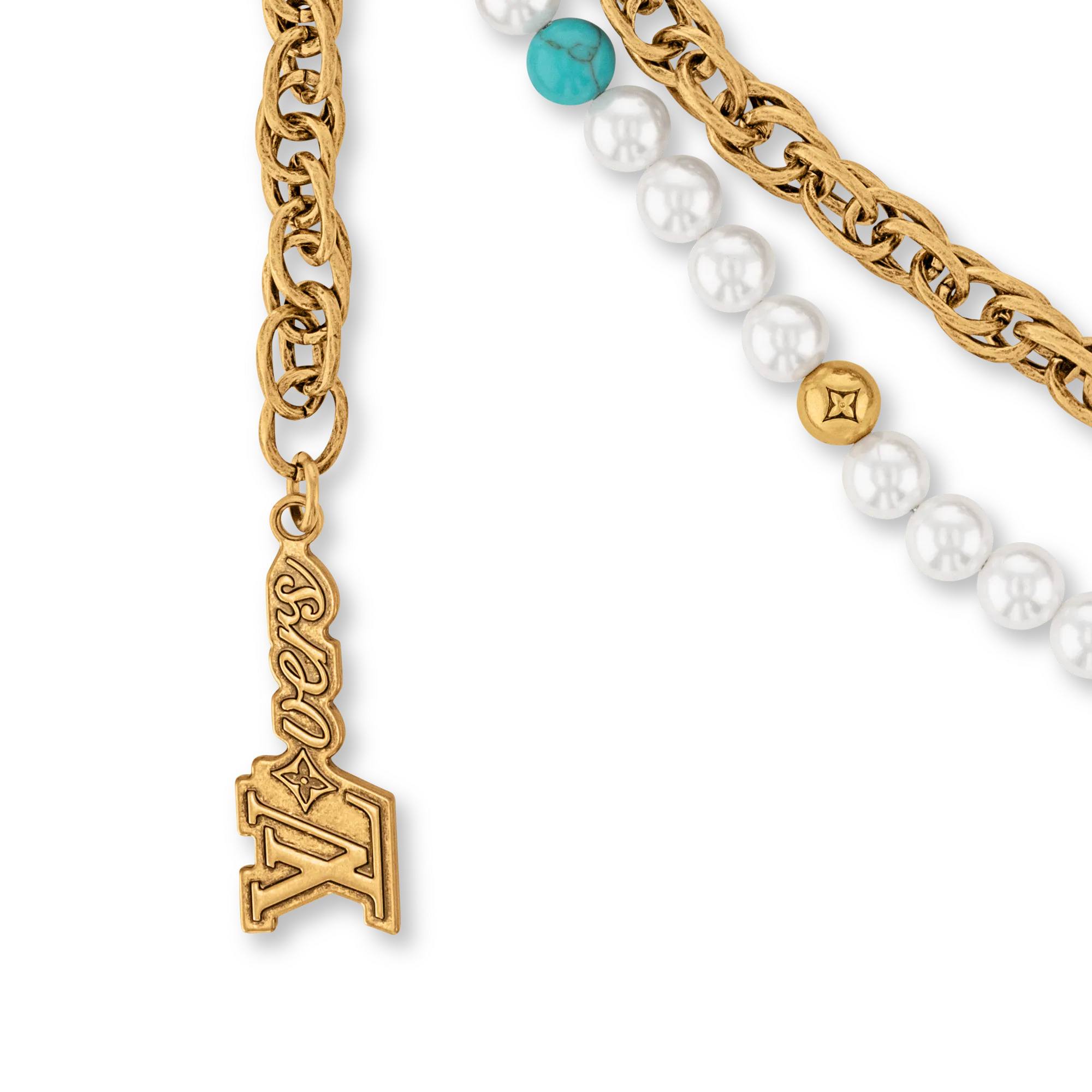Pearls Chain Belt and Bag Charm - 2