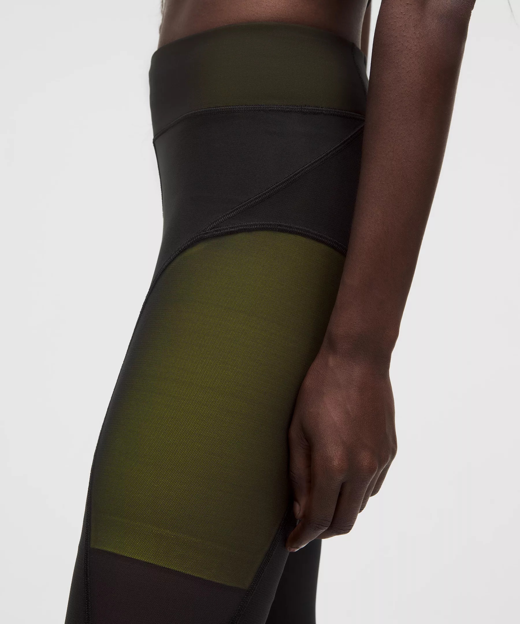Mesh-Panelled High-Rise Tight 28" *SLNSH Collection - 5