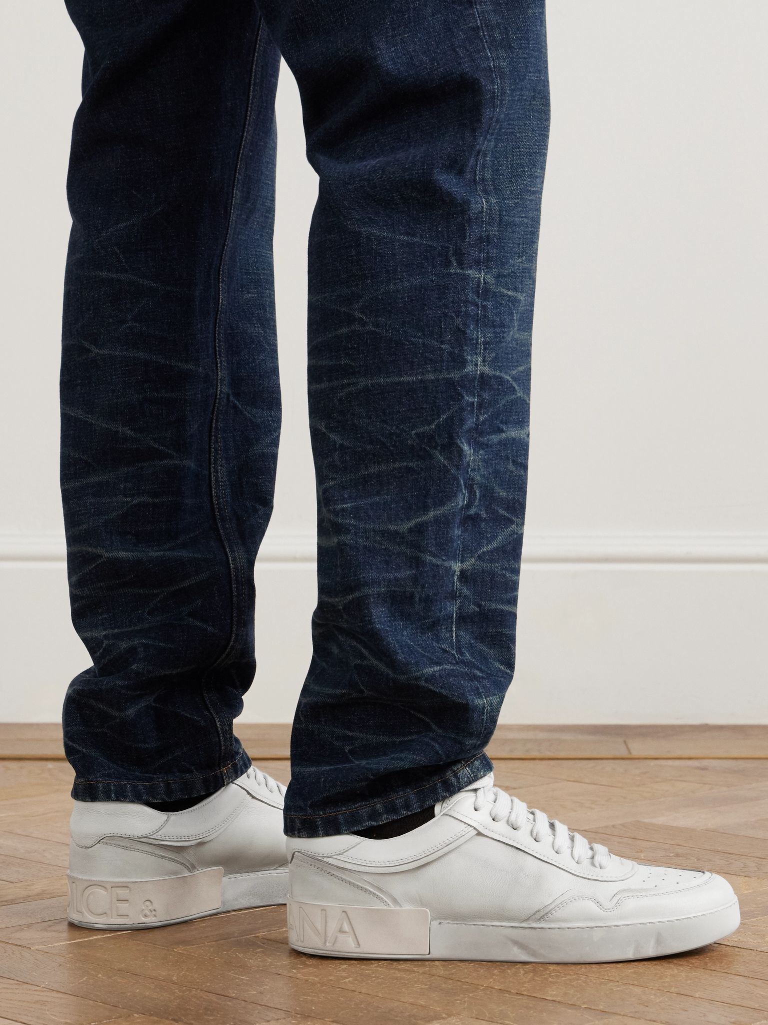 Leather Sneakers White - 2