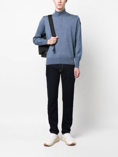 Paul & Shark fine-knit buttoned jumper outlook