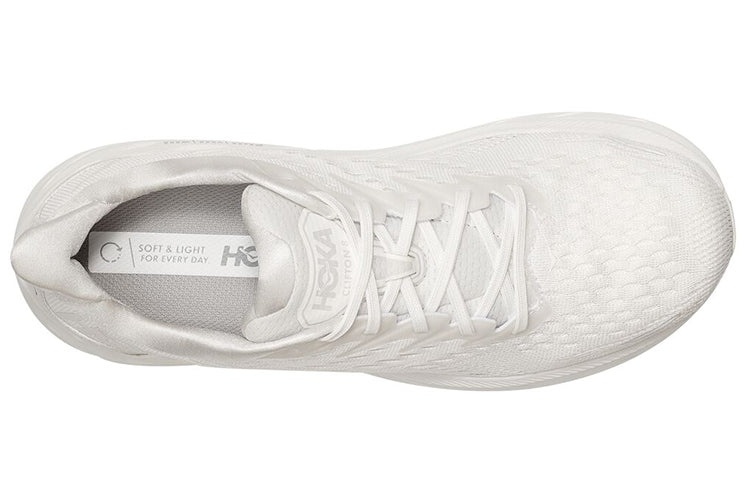 (WMNS) HOKA ONE ONE Clifton 8 'White' 1119394-WWH - 3