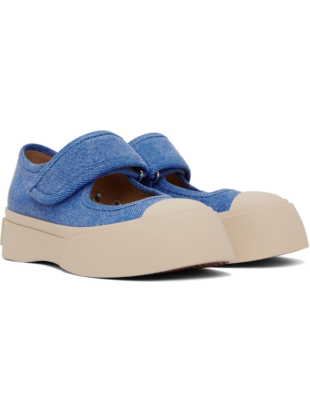Blue Pablo Mary Jane Ballerina Flats - 4
