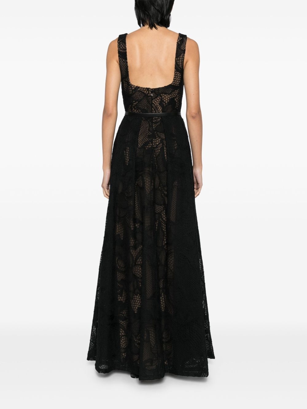 embroidered tulle dress - 4