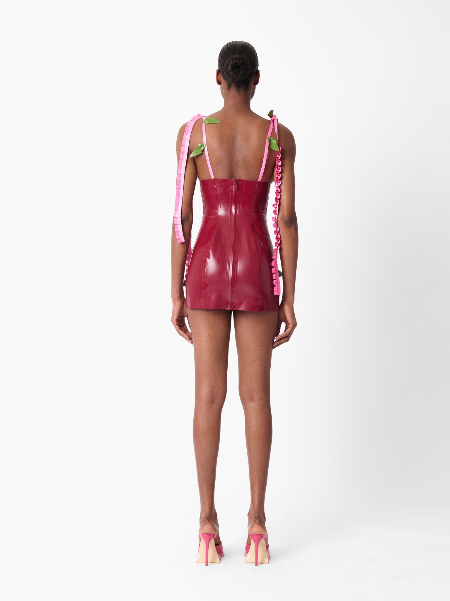 ANNAMARIA LATEX DRESS - 5